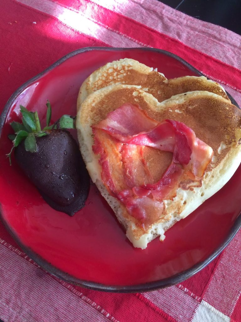 Heartshaped Breakfast