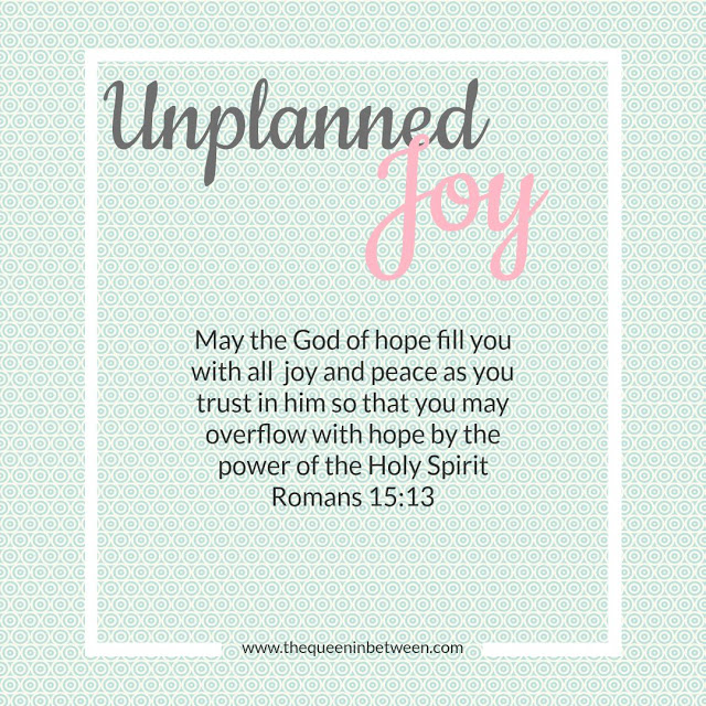 Grateful Heart Monday – Unplanned Joy