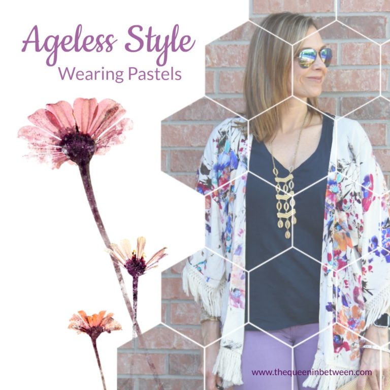 Pastels + Ageless Style Link-up