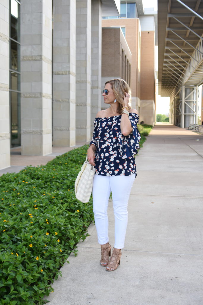 Off the Shoulder Floral - The Queen in Between