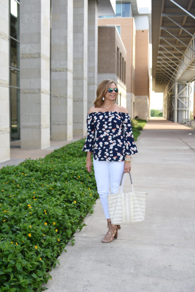 Off the Shoulder Floral - The Queen in Between