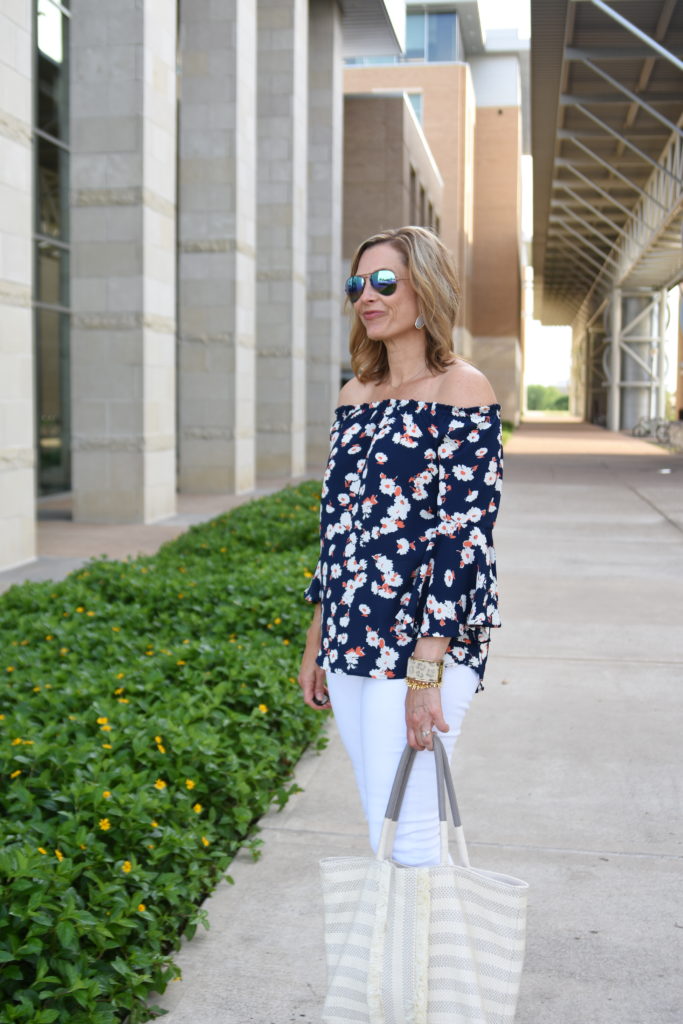 Off the Shoulder Floral - The Queen in Between