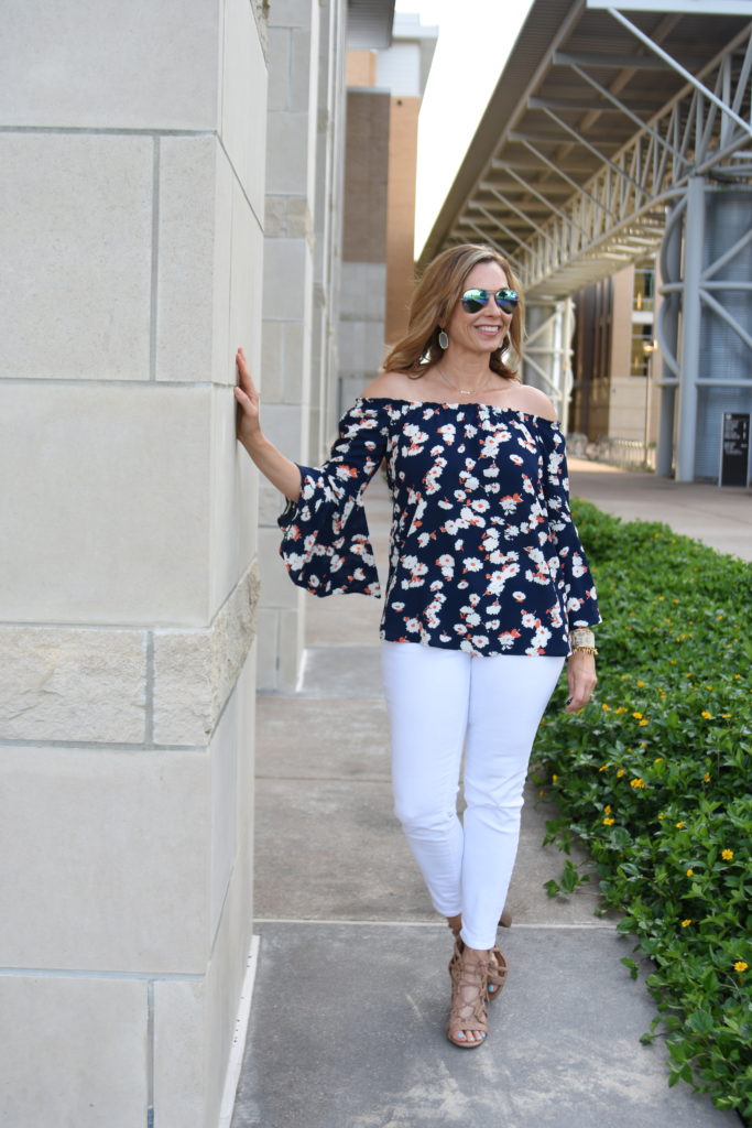 Off the Shoulder Floral - The Queen in Between