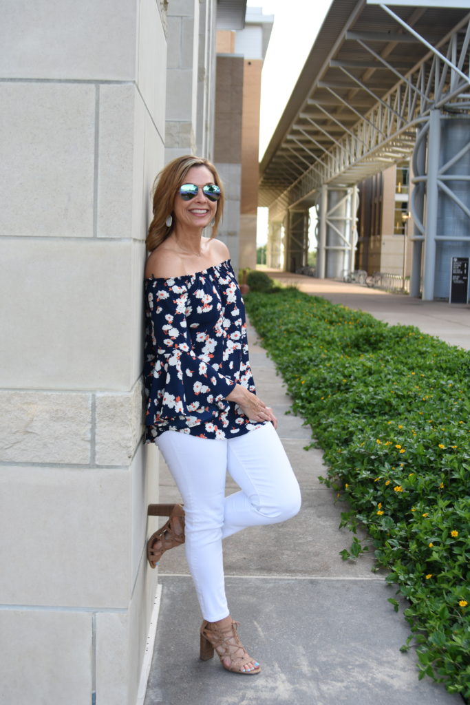 Off the Shoulder Floral - The Queen in Between