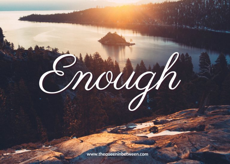 It’s All Enough – Word of the Year