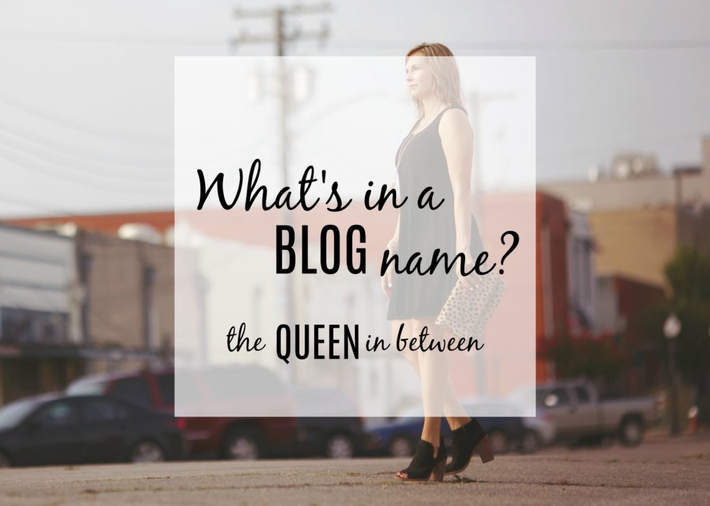 What's in a Blog Name - a Re-introduction