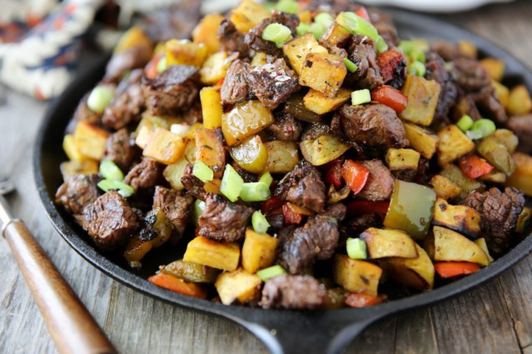 Steak Tip Hash – Pin Spin