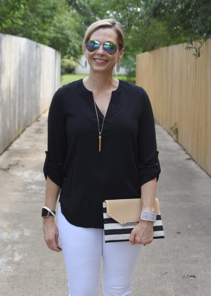 Ebony and Ivory - Easy Summer Style #style #summerlook #blackandwhite