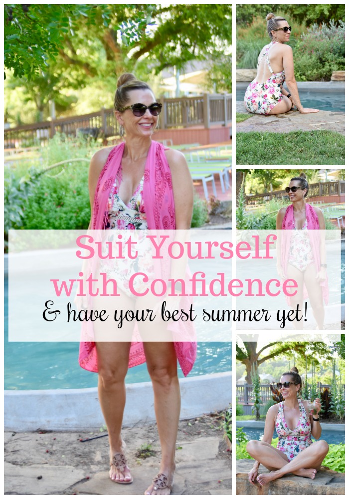 Suit Yourself with Confidence #swimwear #justwearthesuit