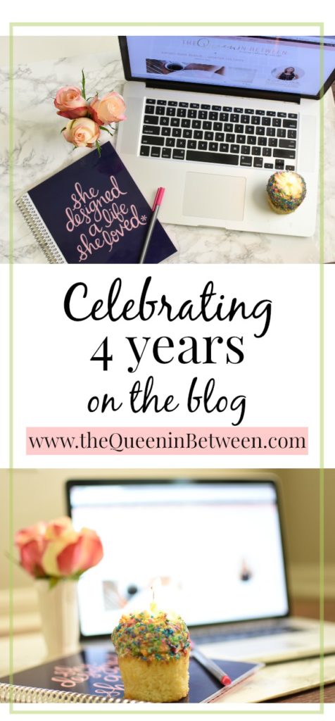 Celebrating 4 Years #blogging #bloggoals