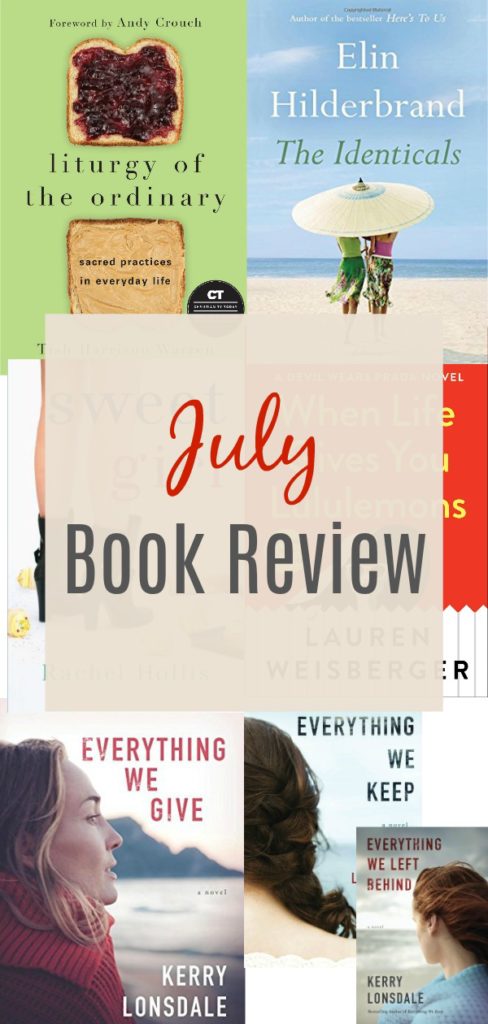 July Book Review #goodreads #bookreview