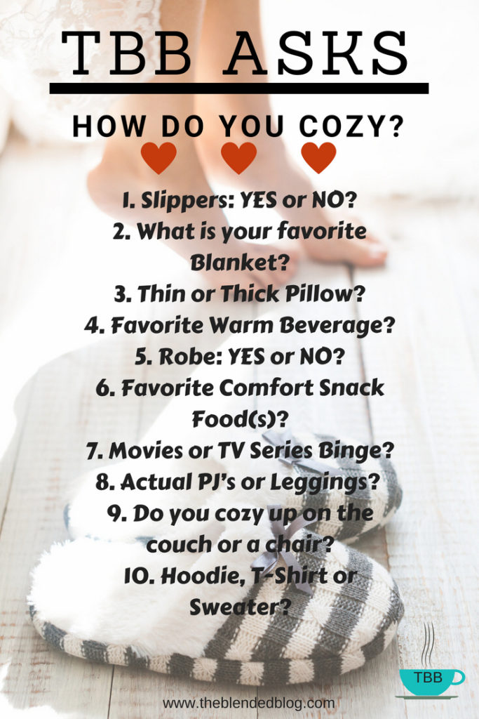 TBB Asks - How do you cozy? #linkup