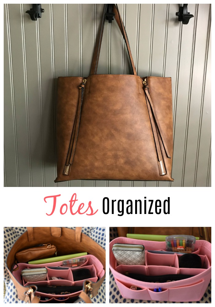 Totes Organized #organization #tote #accessories