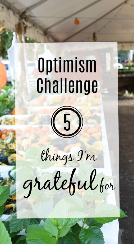 Optimism Challenge #grateful #optimism