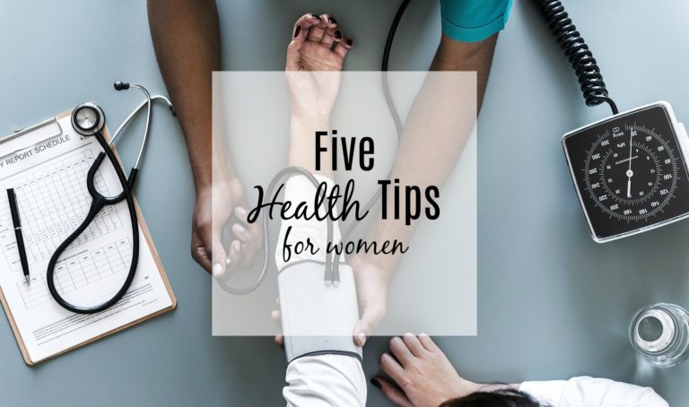 Five Health Tips for Women