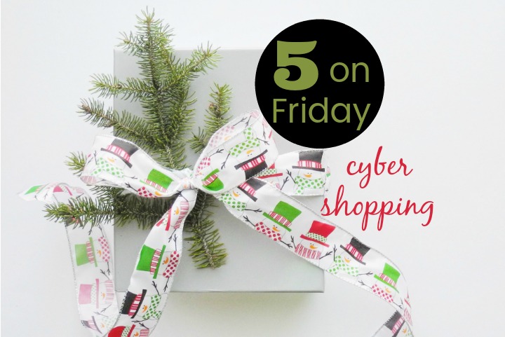 5 on Friday Cyber Shopping