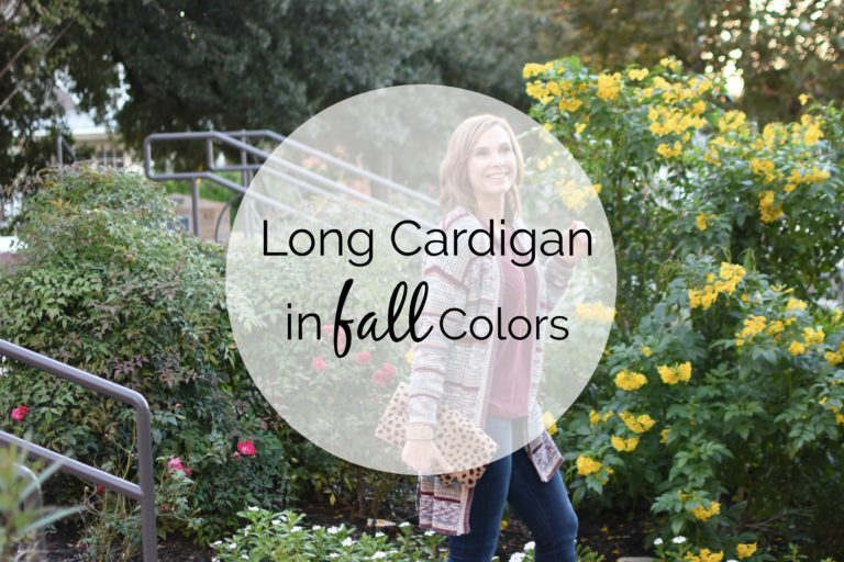 Cardigan Love in Fall Colors