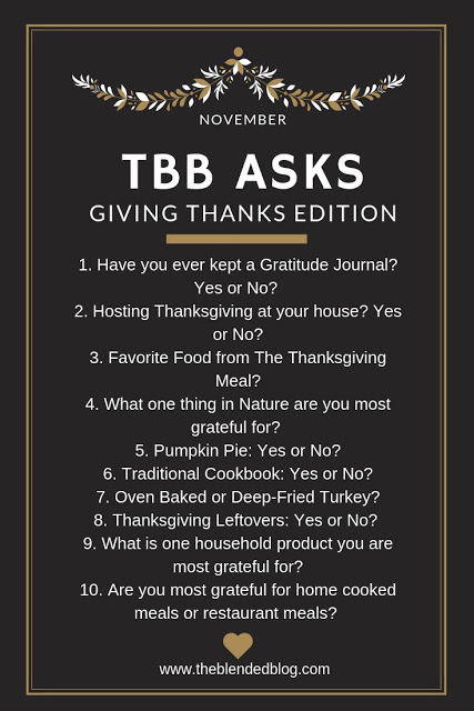 TBB ASKS GIVING THANKS EDITION #linkup #thankful