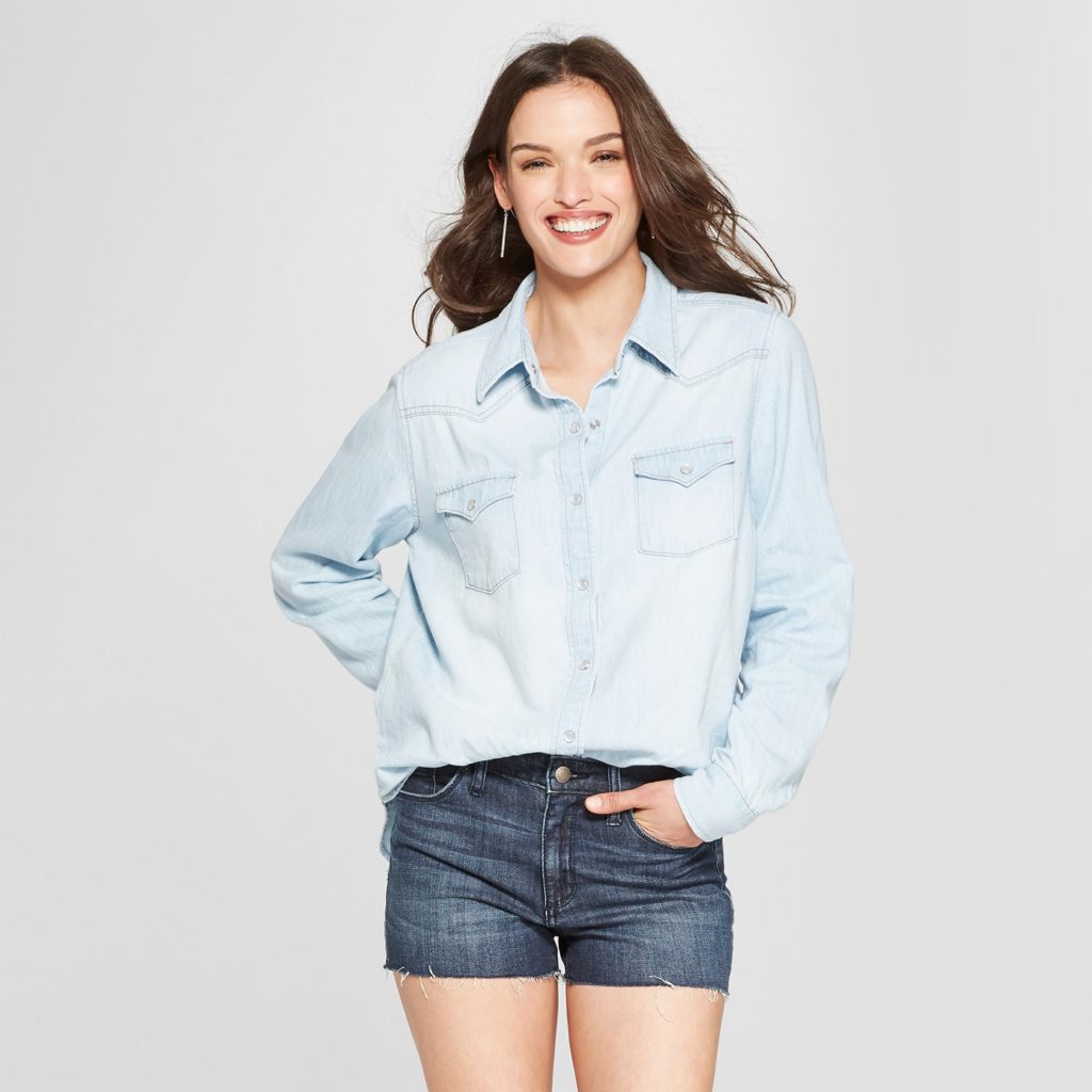 Denim Light Wash Shirt