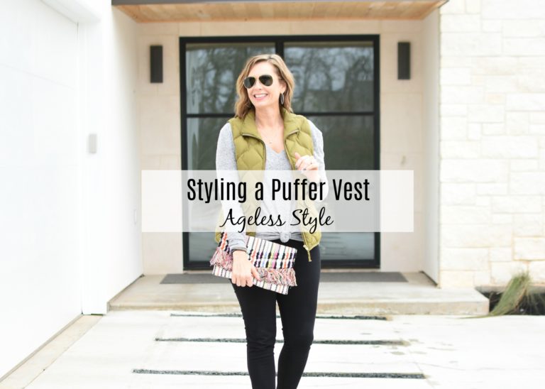 Styling a Puffer Vest