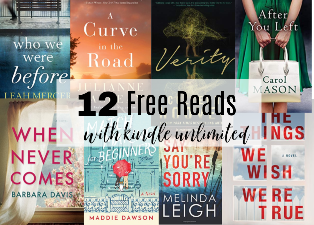 12 Free Reads with Kindle Unlimited #kindle #goodreads