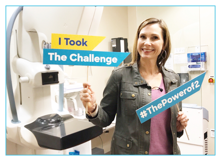 Power of 2 Challenge #mammogram #wellness #womenshealth