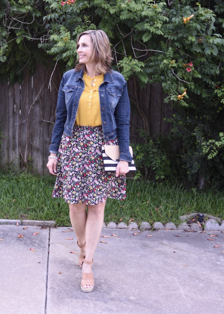 Flirty Skirt #fashion #lovloft #springstyle