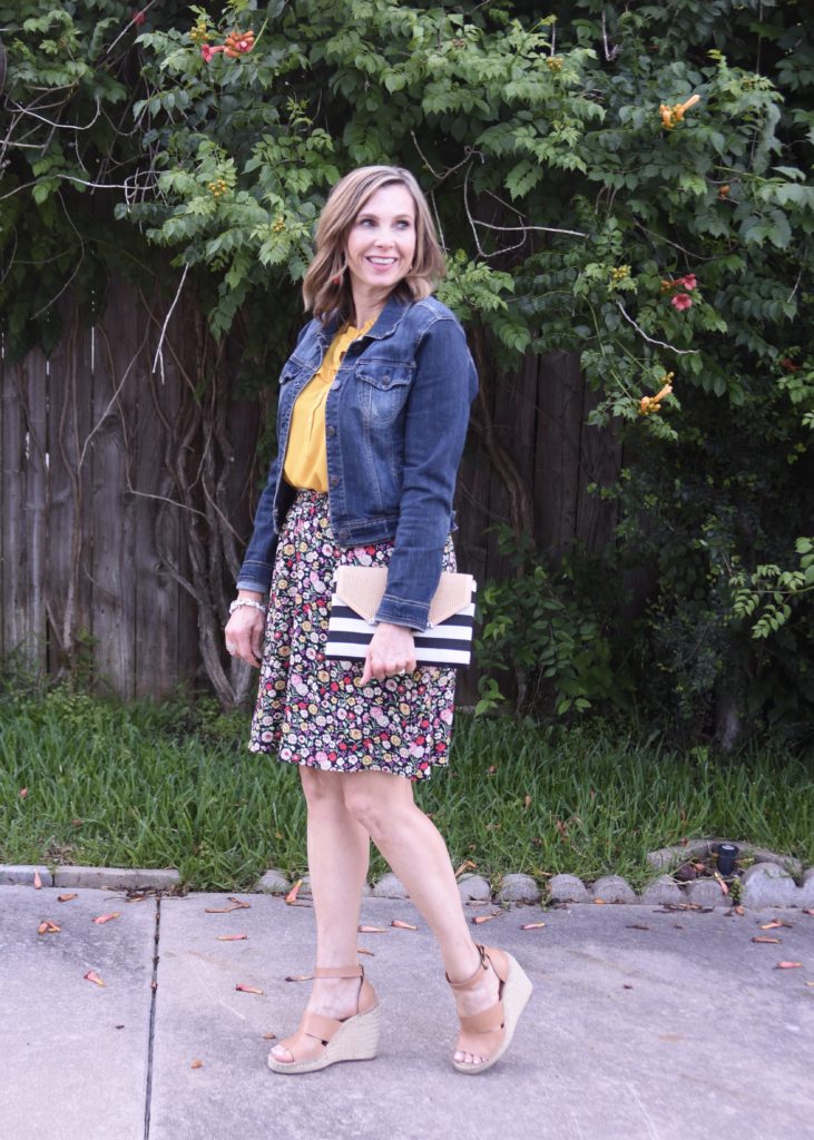 Flirty Skirt #fashion #lovloft #springstyle