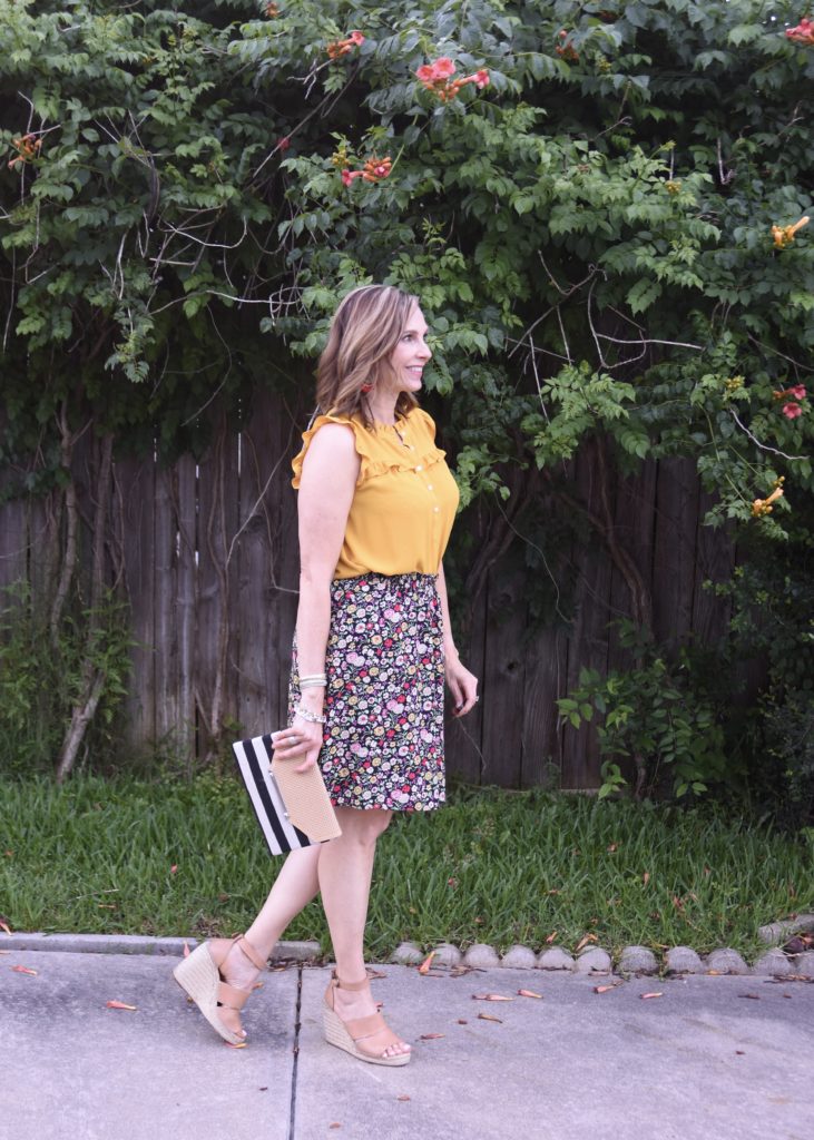 Flirty Skirt #fashion #lovloft #springstyle