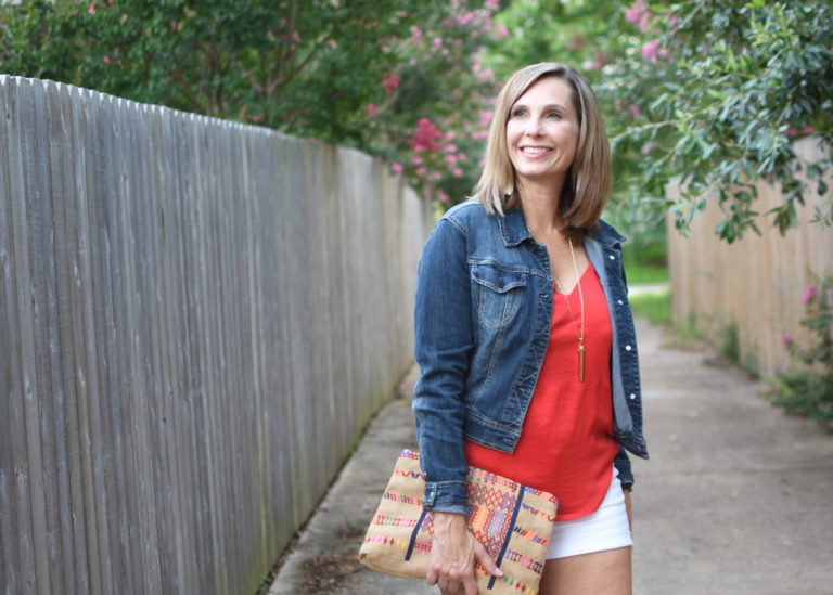 Red, White & Blue Look #fashion #summerstyle