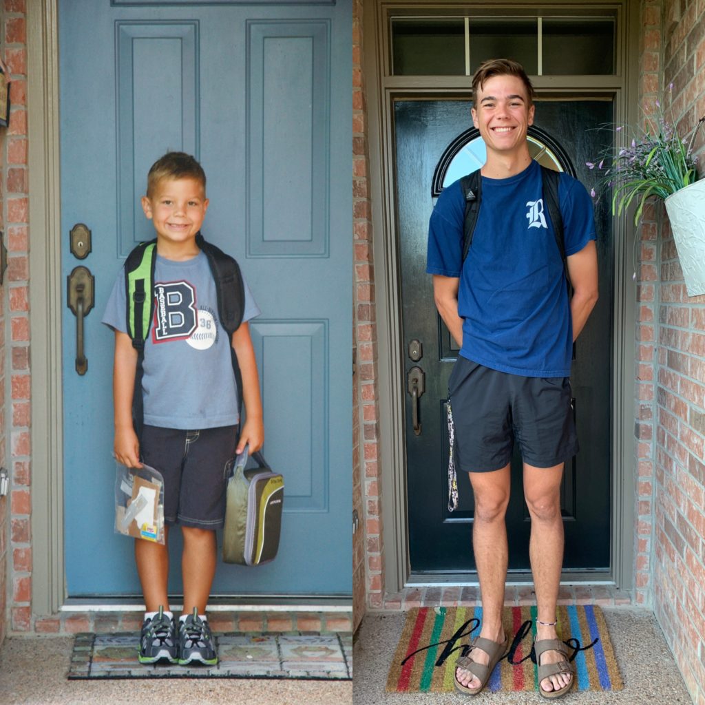 Frist Day Kinder/First Day Senior Year