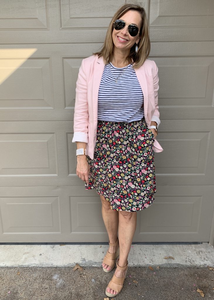 Pin Spin August Pink Blazer