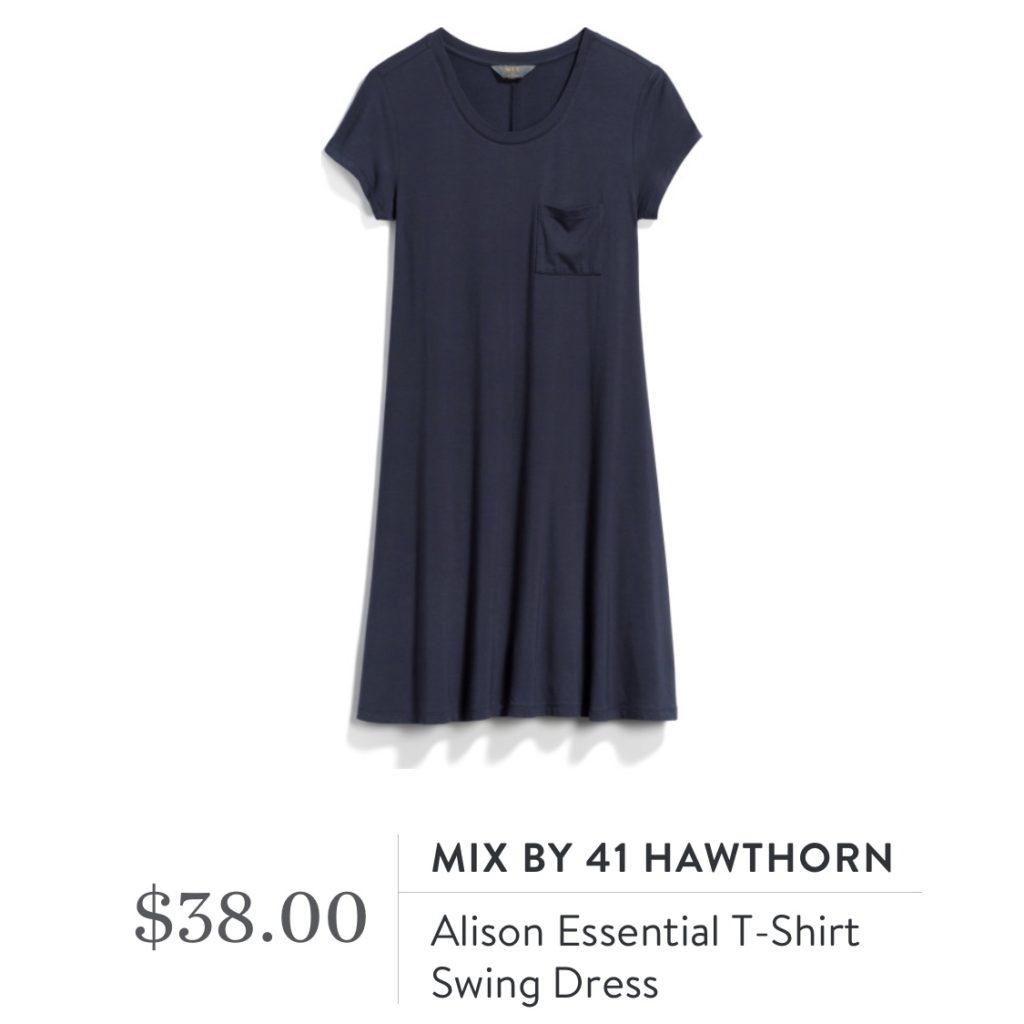 Stitch Fix Navy Swing Dress #stitchfix #fashion