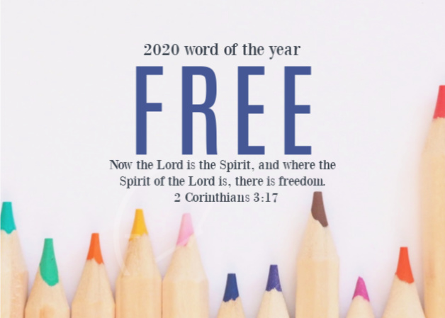 2020 Word of the Year - Free #word #2020 #wordoftheyear