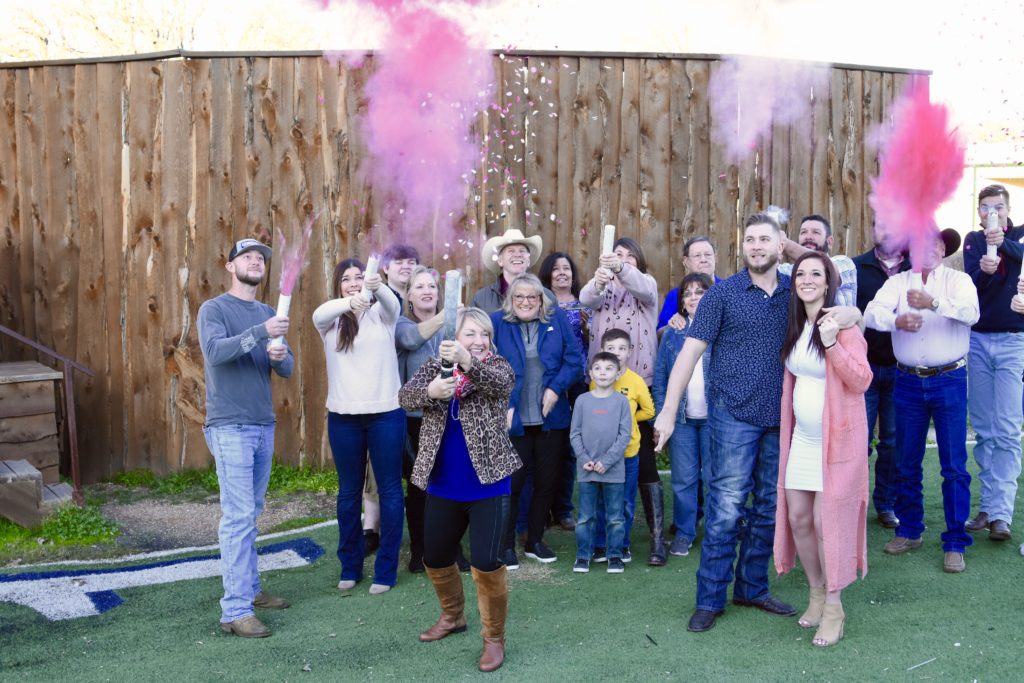 It's a Girl #genderreveal #babyferrell