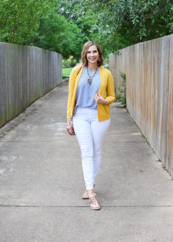 Yellow Cardigan #springstyle #fashion #spring