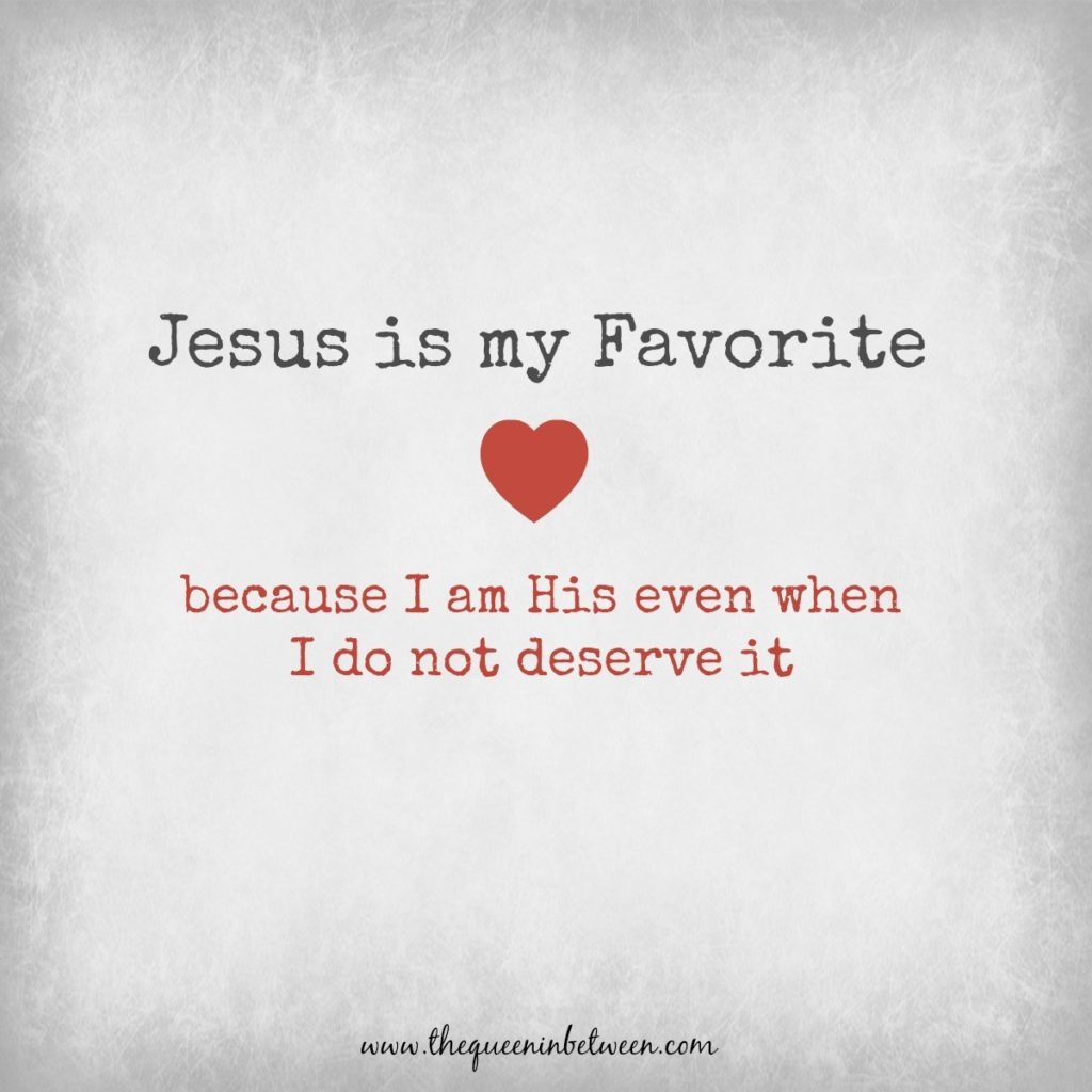 Jesus is my Favorite #Easter