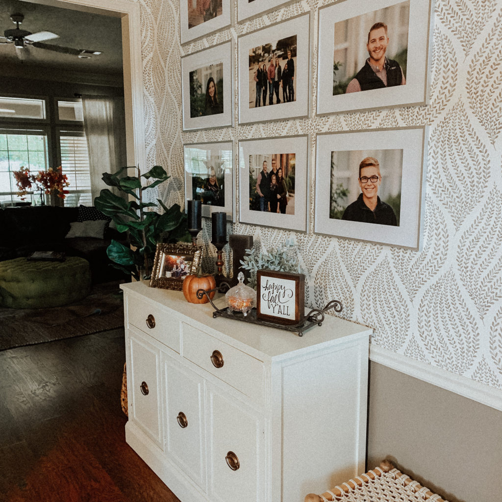 Fall Home Tour #entryway #home