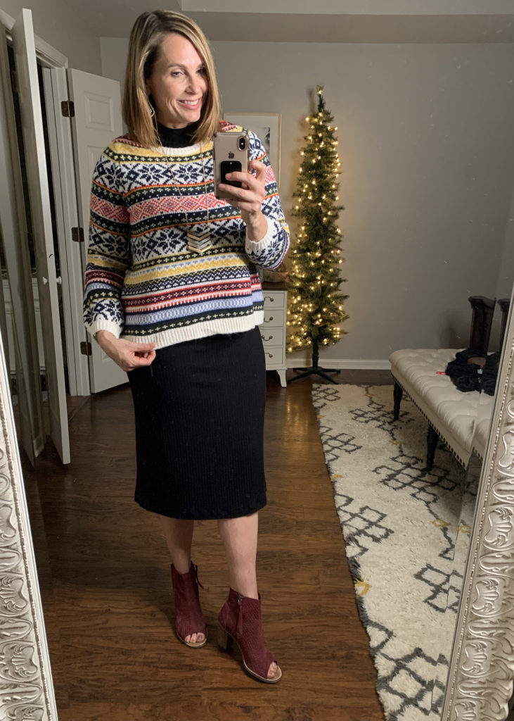 Sweater Dress #tryon #oldnavy #target