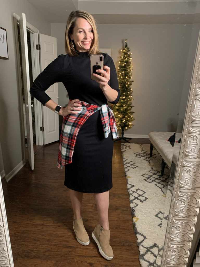 Sweater Dress #oldnavy #tryon