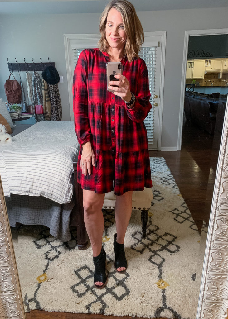 Buffalo Plaid Dress #targetstyle