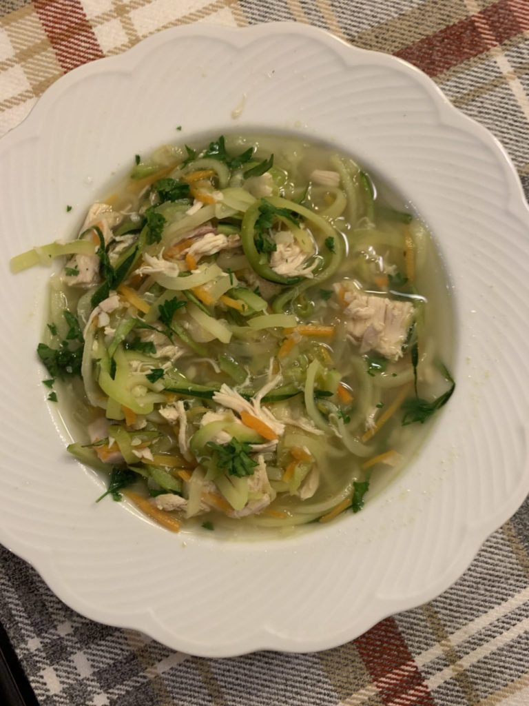 Chicken Zoodle Soup