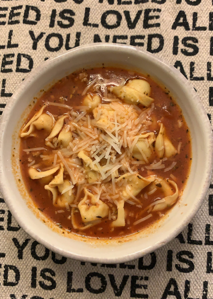 Sausage Tortellini Soup