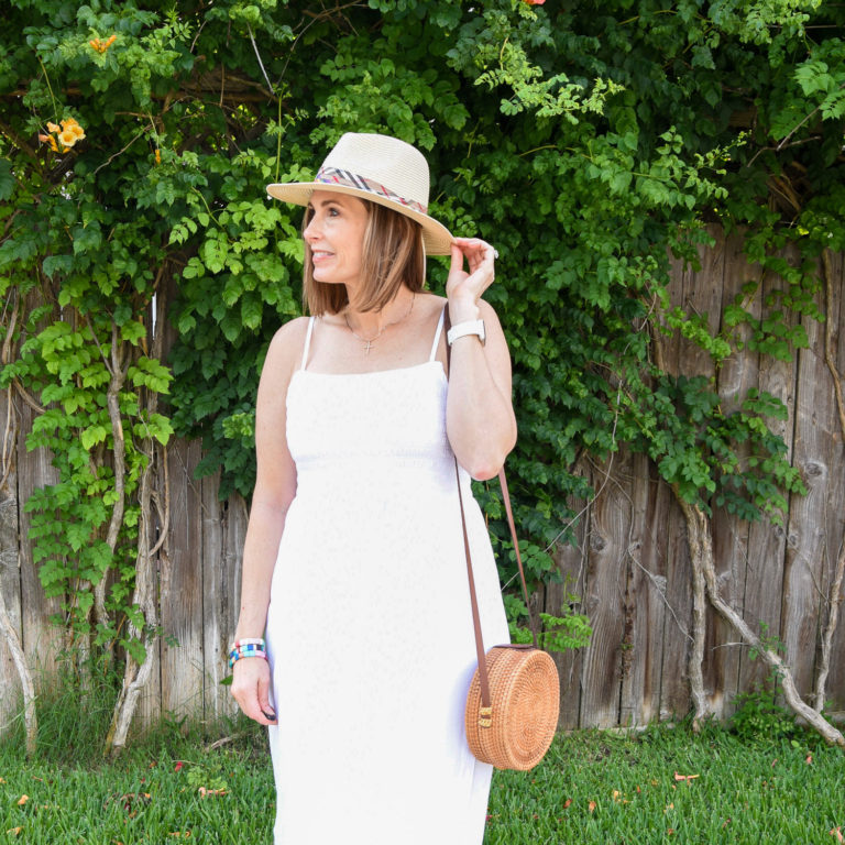 White Sundress #summerstyle #oldnavy #sayhi