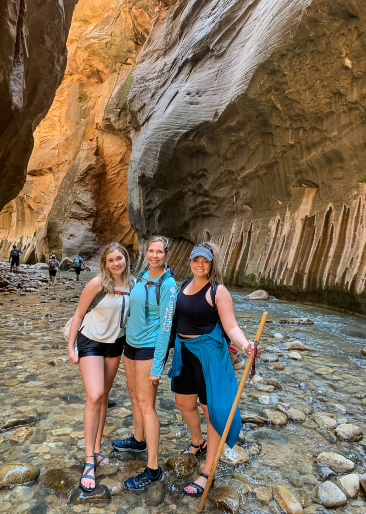 The Narrows at Zion National Park #utah