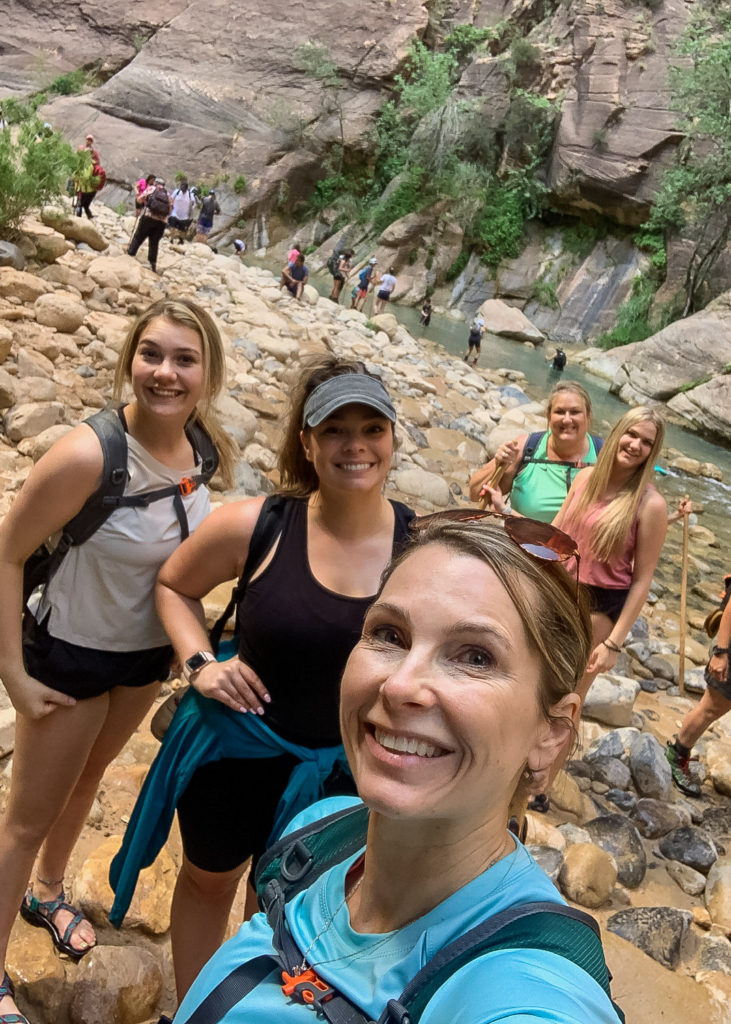 The Narrows at Zion National Park #utah