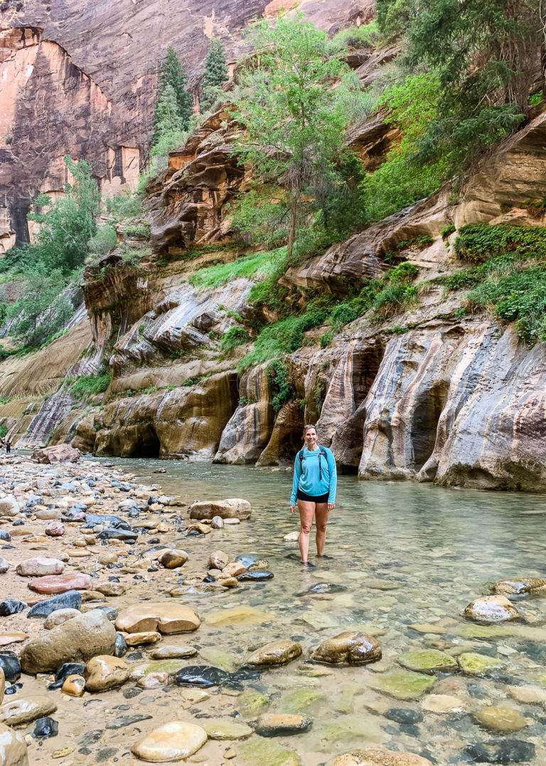 The Narrows at Zion National Park #utah