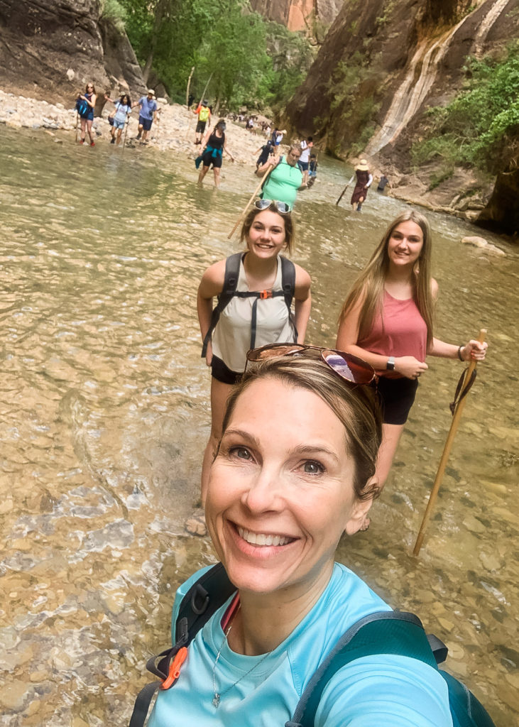 The Narrows at Zion National Park #utah