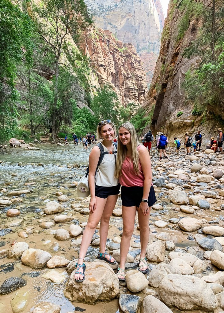 The Narrows at Zion National Park #utah