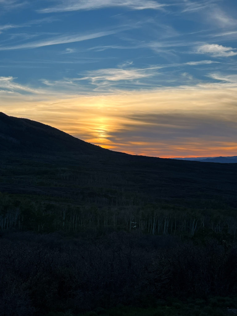 Grand Mesa Sunset